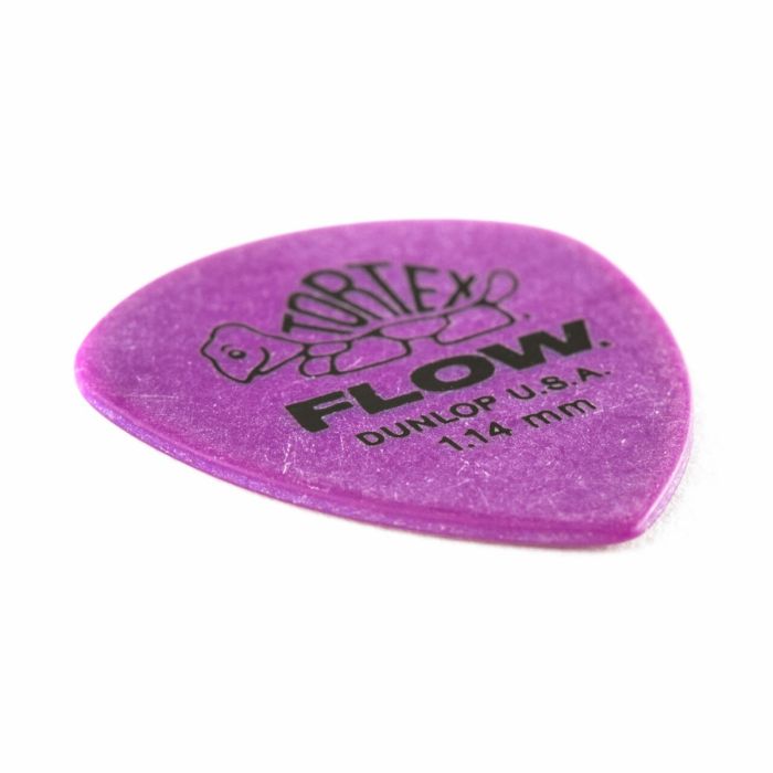 Dunlop Picks Tortex Flow Std 1.14mm 12 Pack Side