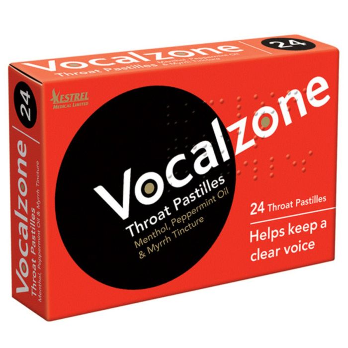 Overview of the VOCALZONE THROAT PASTILLE - ORIGINAL