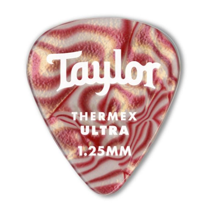 Taylor Premium Darktone 351 Thermex Ultra Ruby Swirl 1.25mm front view