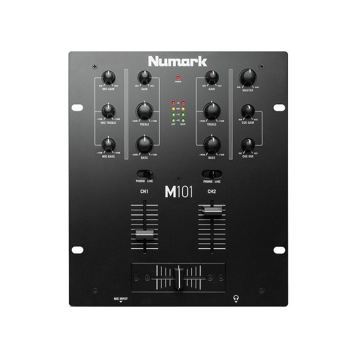 Numark M101 2-Channel DJ Mixer Front