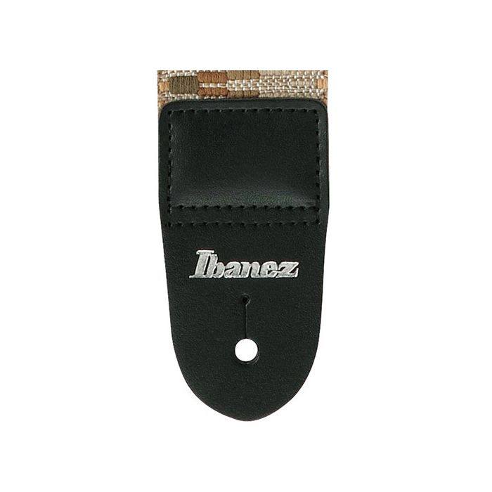 Ibanez Braided Instrument Strap, Khaki End