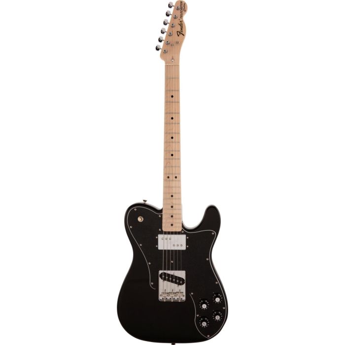 Fender Made in Japan Traditional 70s Telecaster Custom Black, front view