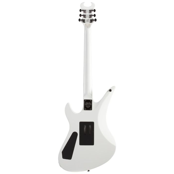 Schecter Synyster Standard White, rear view