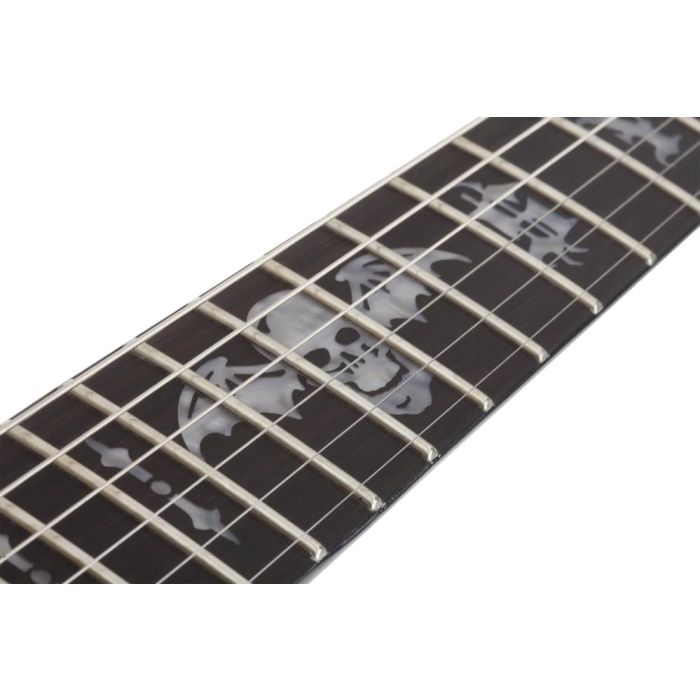 Schecter Synyster Standard White, fret inlays