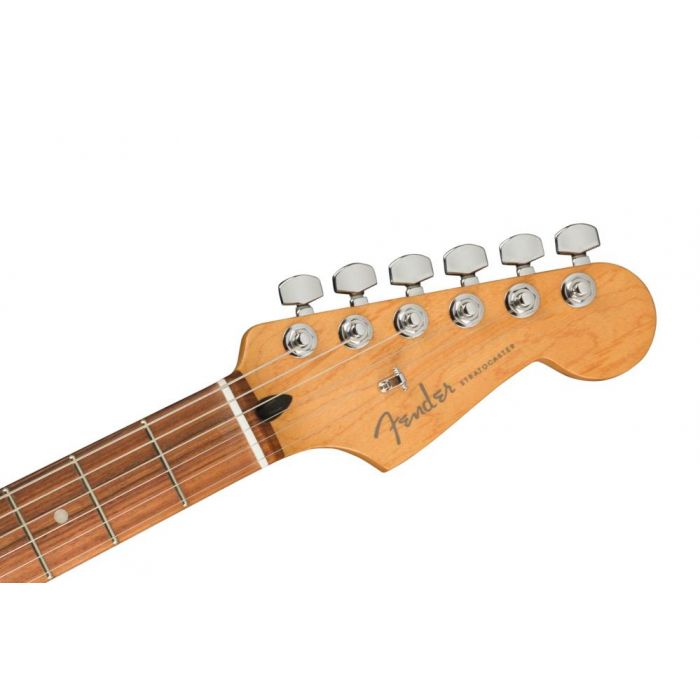 Fender Player Plus Stratocaster PF Opal Spark, front headstock view