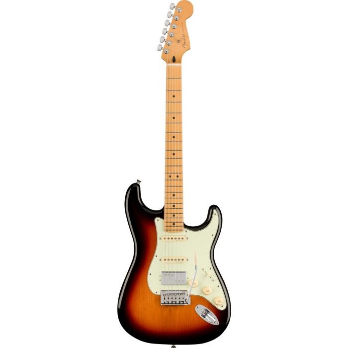 Fender Player Plus Stratocaster HSS MN 3 Color Sunburst, front view