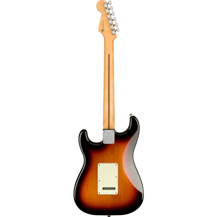 Fender Player Plus Stratocaster HSS MN 3 Color Sunburst, rear view