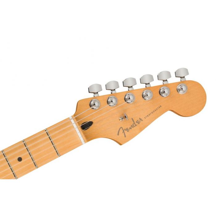 Fender Player Plus Stratocaster HSS MN 3 Color Sunburst, front headstock view