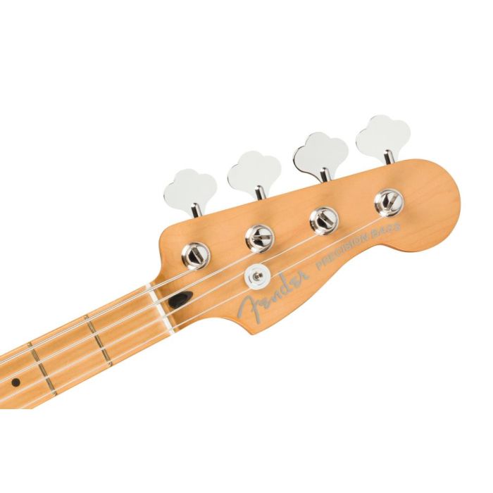 Fender Player Plus Precision Bass MN Cosmic Jade, front headstock view