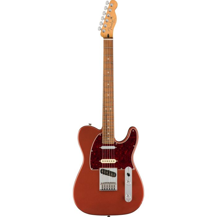 Fender Player Plus Nashville Telecaster PF Aged Candy Apple Red, front view