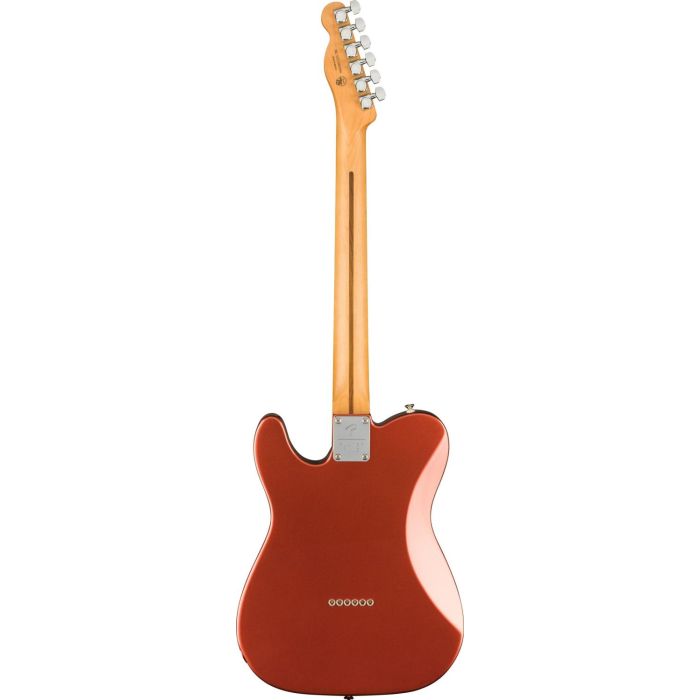 Fender Player Plus Nashville Telecaster PF Aged Candy Apple Red, rear view