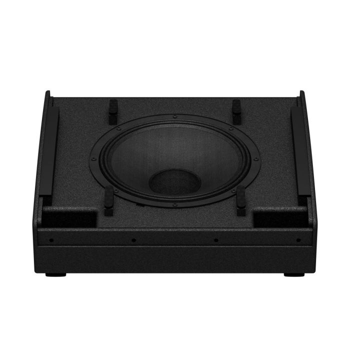 Speaker close up on the Yamaha DHR12M 12" 2-Way Powered Loudspeaker System