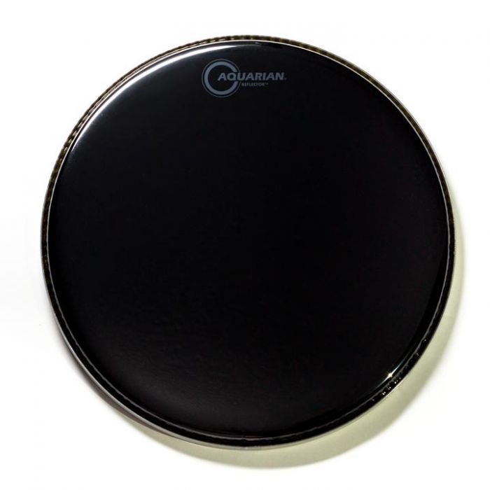 Overview of the Aquarian 12" Reflector Black Mirror Drumhead