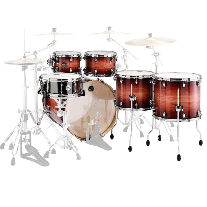 Mapex AR628SFU Redwood Burst  Back