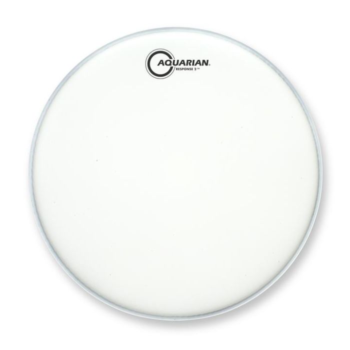 Top View of Aquarian 20" Response 2 Texture Coated Bass Drumhead