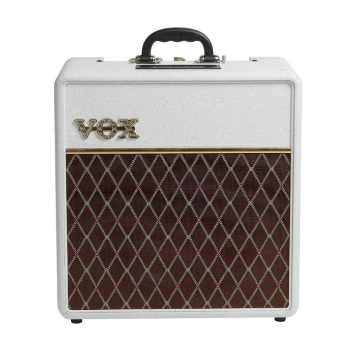 B Stock Vox AC4C112 Combo Amp White Bronco, front view