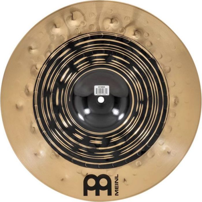 Meinl Classics Custom Dual 16 inch Crash, underside view