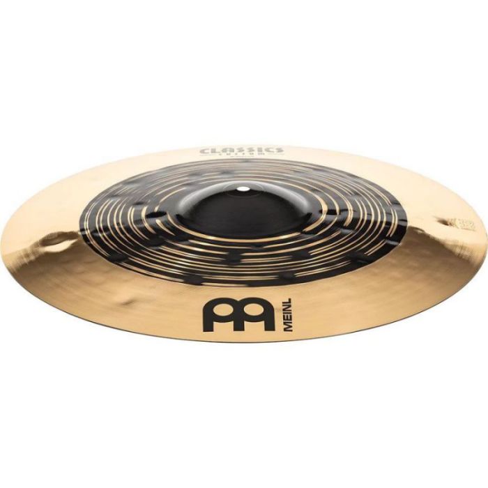 Meinl Classics Custom Dual 19 inch Crash, angled view