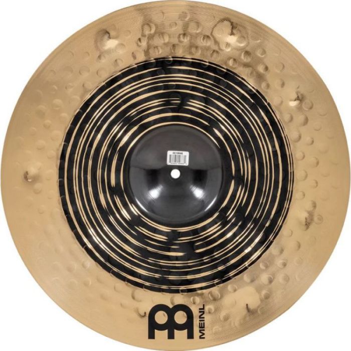 Meinl Classics Custom Dual 19 inch Crash, underside view