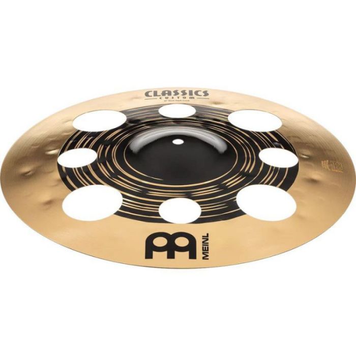 Meinl Classics Custom Dual 16 inch Trash Crash, angled view