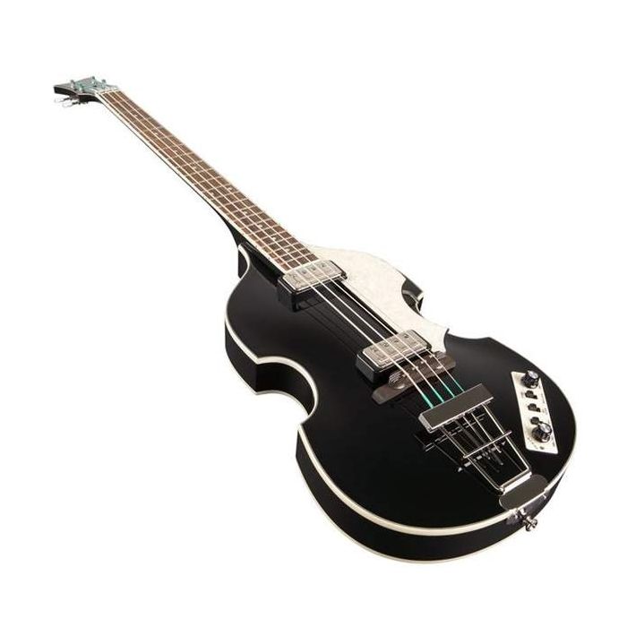 Hofner HCT500/1 Contemporary Violin Bass, Black Front Angle