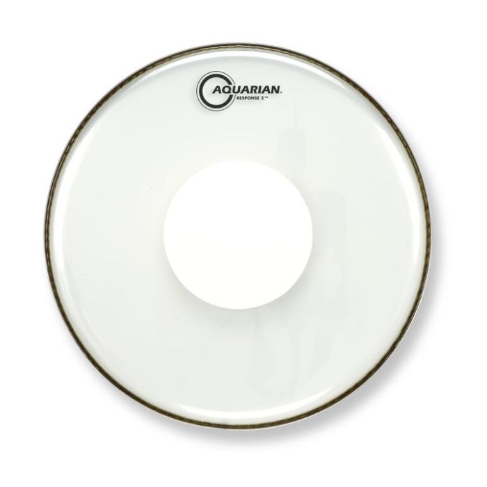 Aquarian RSP2-PD10 10 Response 2 2ply No Glue Drumhead With Powerdot