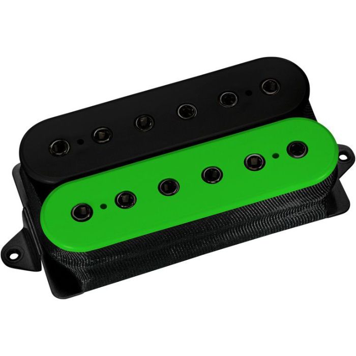 DiMarzio DP158FBG The Evolution Neck Black Green, front view