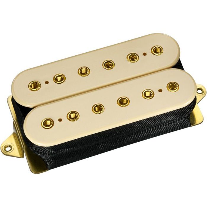 DiMarzio DP161FCRG Steves Special F spaced Cream with Gold, front view