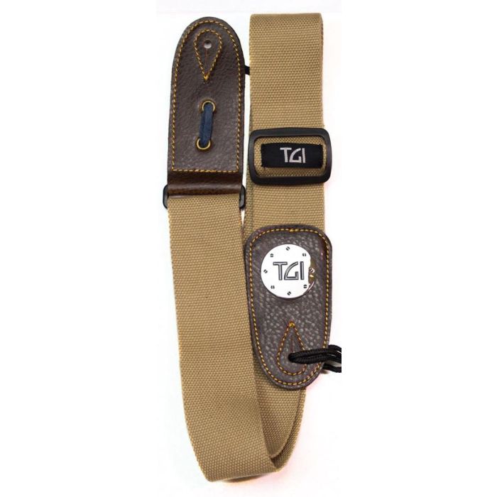 TGI Guitar Strap Woven Khaki