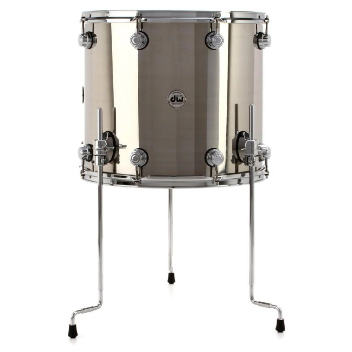 DW Collector's Series Stainless Steel 16" x 14" Floor Tom 