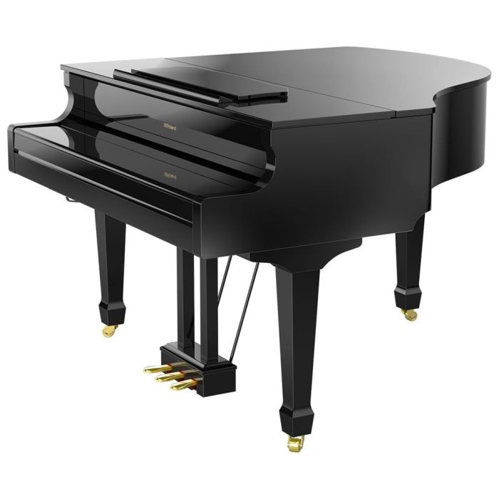 Overview of the Roland GP609-PE Grand Piano Polished Ebony