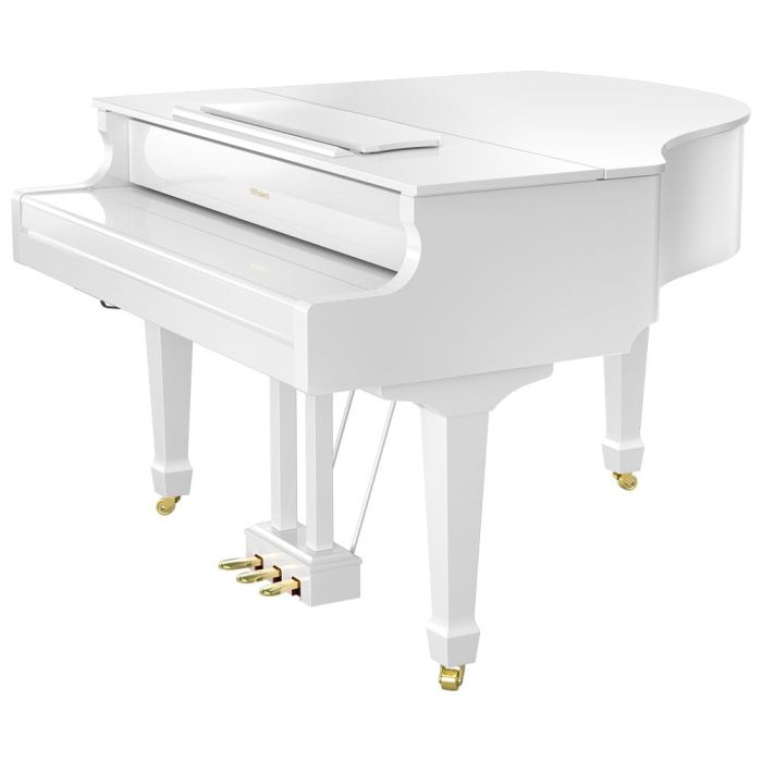 Overview of the Roland GP609-PW Digital Grand Piano Polished White