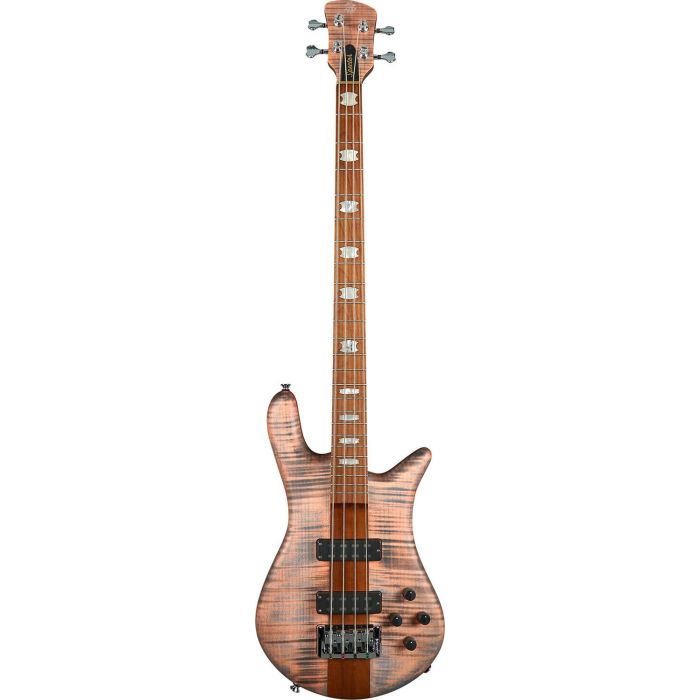 Spector Euro 4 Roasted Maple Sundown Glow Electric Bass 1, front view