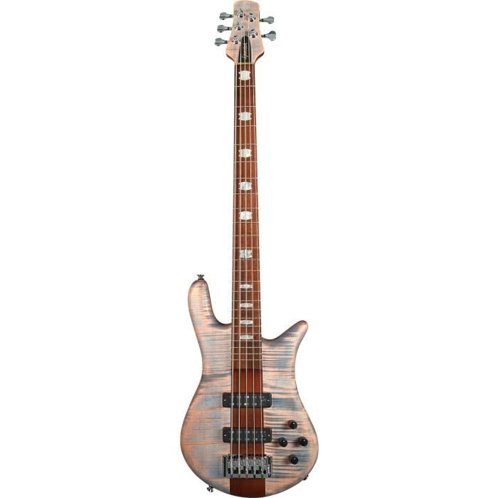 Spector Euro 5 Roasted Maple Sundown Glow Electric Bass 1, front view