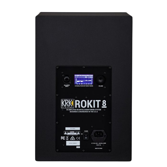 B-Stock KRK Rokit Powered RP8 G4 Active Studio Monitor Back
