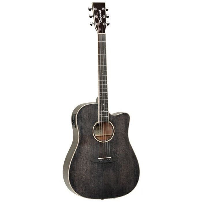 Overview of the Tanglewood TW5 E BS Electo Acoustic Black Shadow