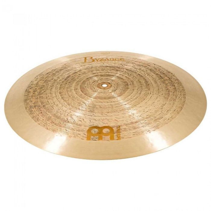 Meinl Byzance 22" Jazz Tradition Flat Ride Top Angled view