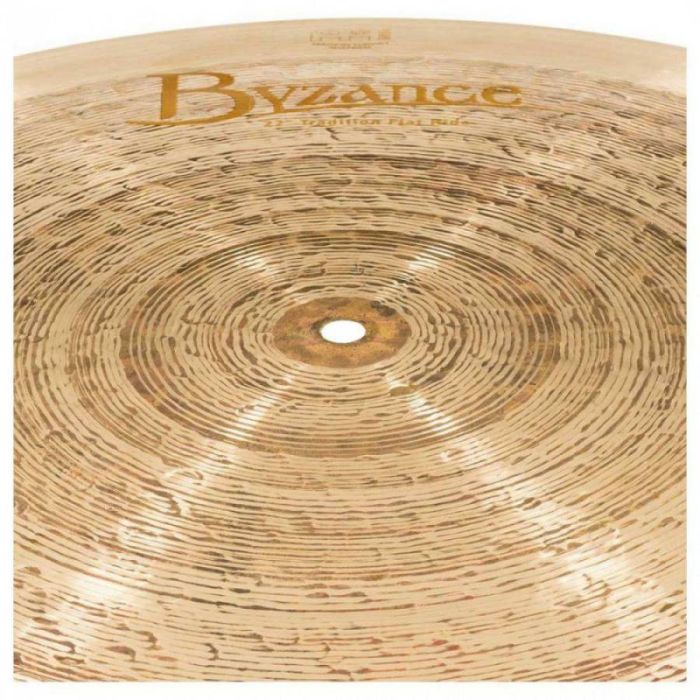 Meinl Byzance 22" Jazz Tradition Flat Ride Detailed View