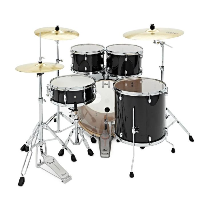 Pearl Export EXX 5 Piece 22" Drum Kit, Jet Black BaCK
