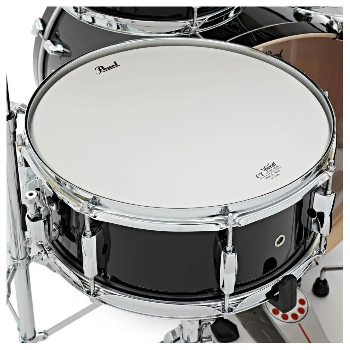 Pearl Export EXX 5 Piece 22" Drum Kit, Jet Black Snare