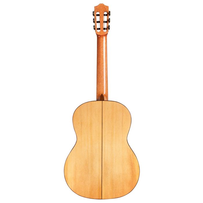 Back view of the Cordoba F7 Flamenco Solid Spruce Acoustic