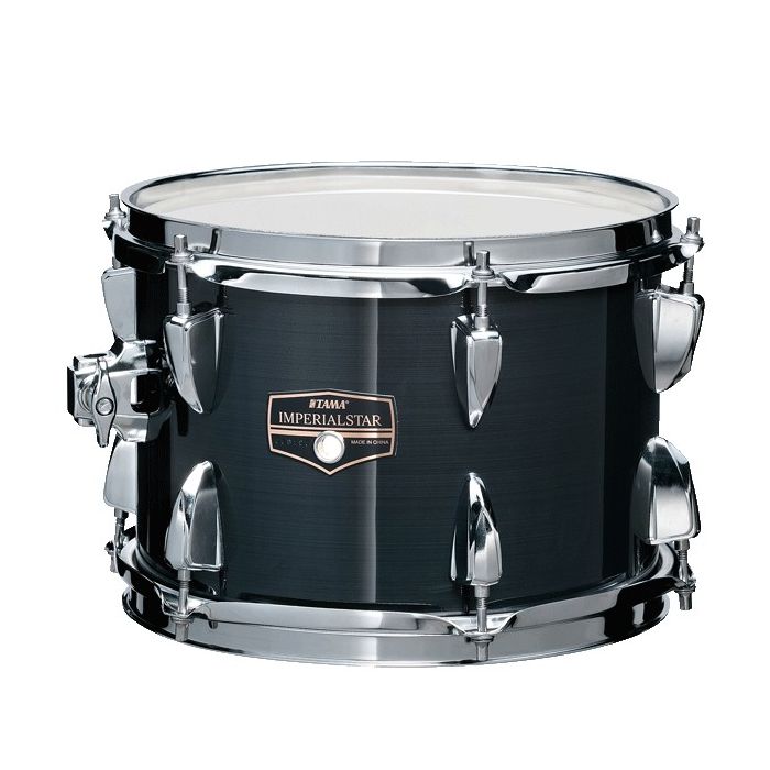 Tama Imperialstar 6 Piece Shell Pack, Hairline Black Detail Finish