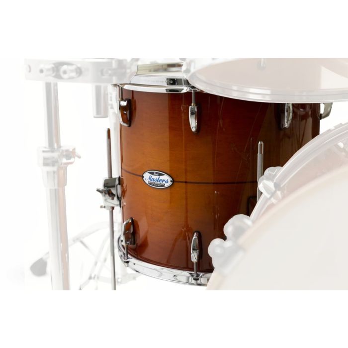 Pearl MCT 14" x 12" Floor Tom in Almond Red Stripe With Kit