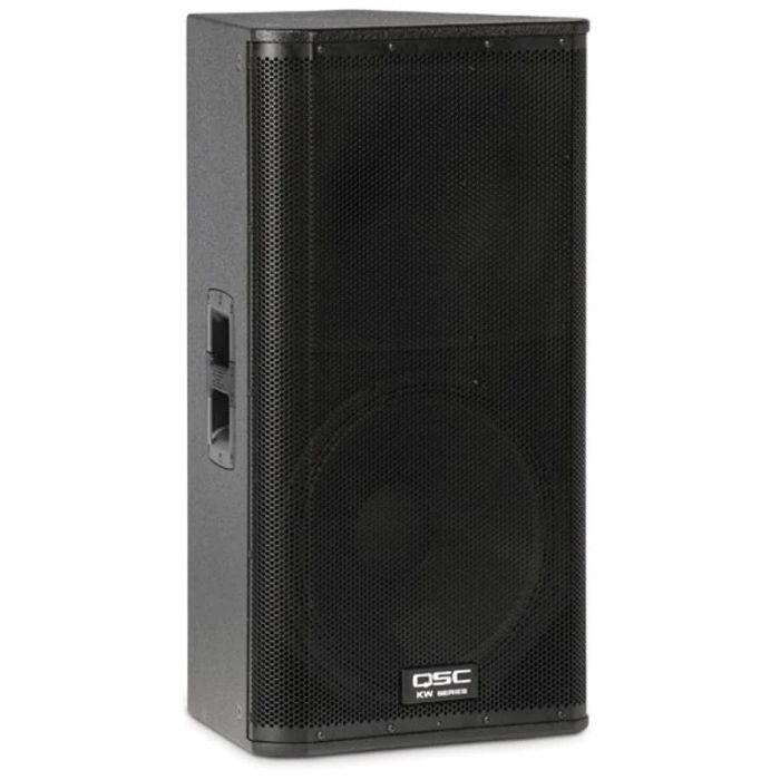 B-Stock QSC KW152 Active PA Speaker Angled view