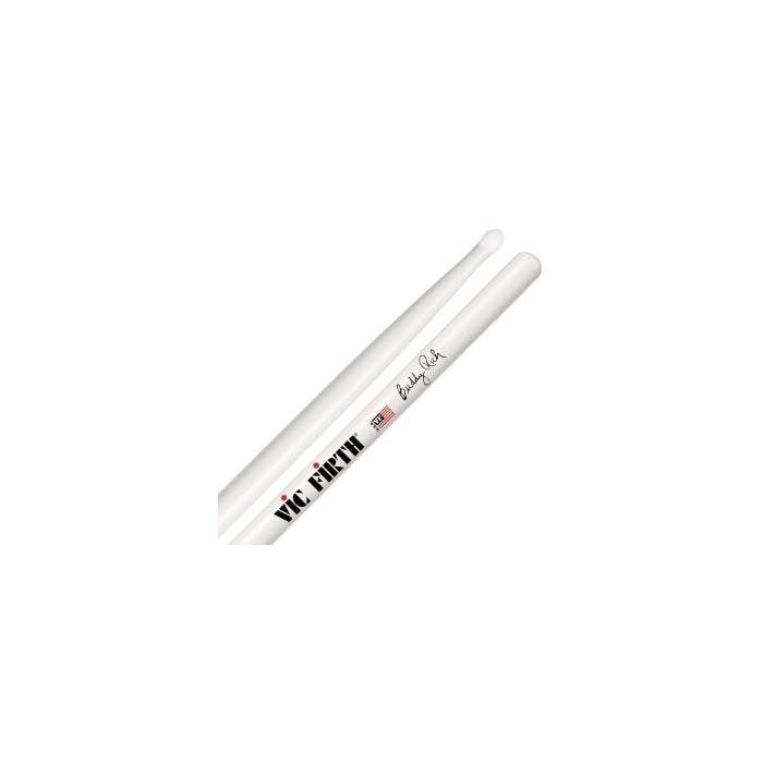 Vic Firth Signature Series Buddy Rich Nylon Drumsticks Side View Detailed