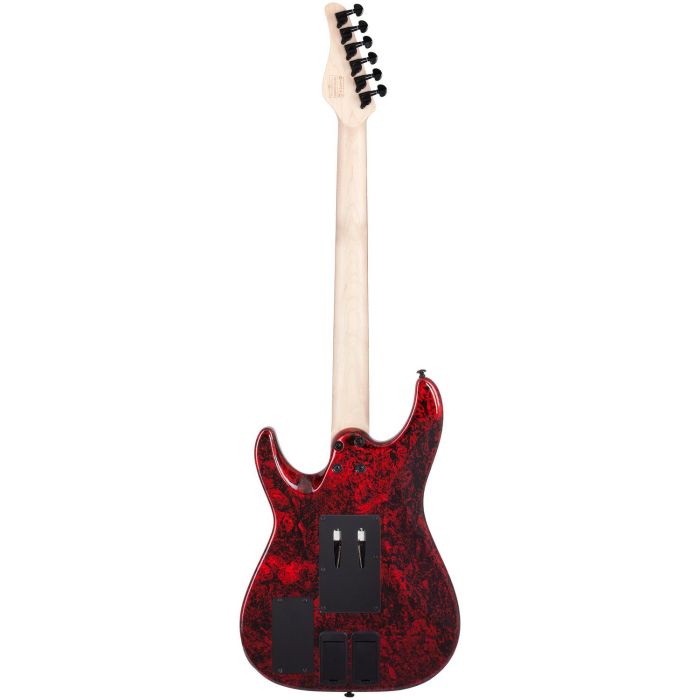 Schecter Sun Valley Ss fr S Red Reign 2, rear view