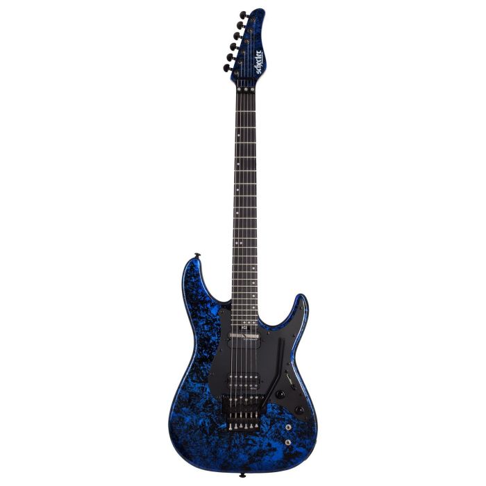 Schecter Sun Valley Ss fr S Blue Reign 1, front view