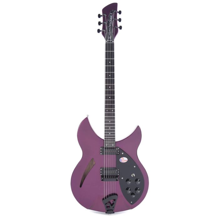 Rickenbacker Ltd Edition 330 Electric Guitar, Midnight Purple front view