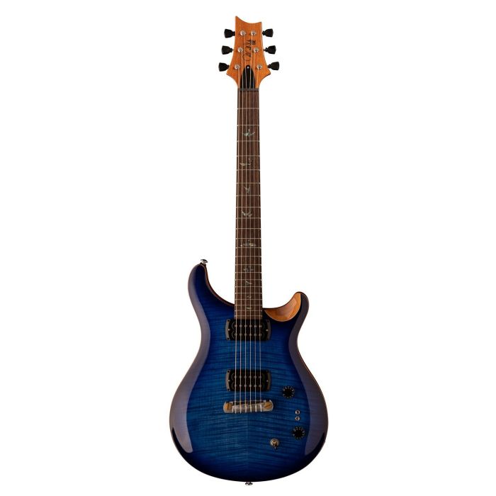 PRS SE PAULS GUITAR DC Faded Blue Burst, front view