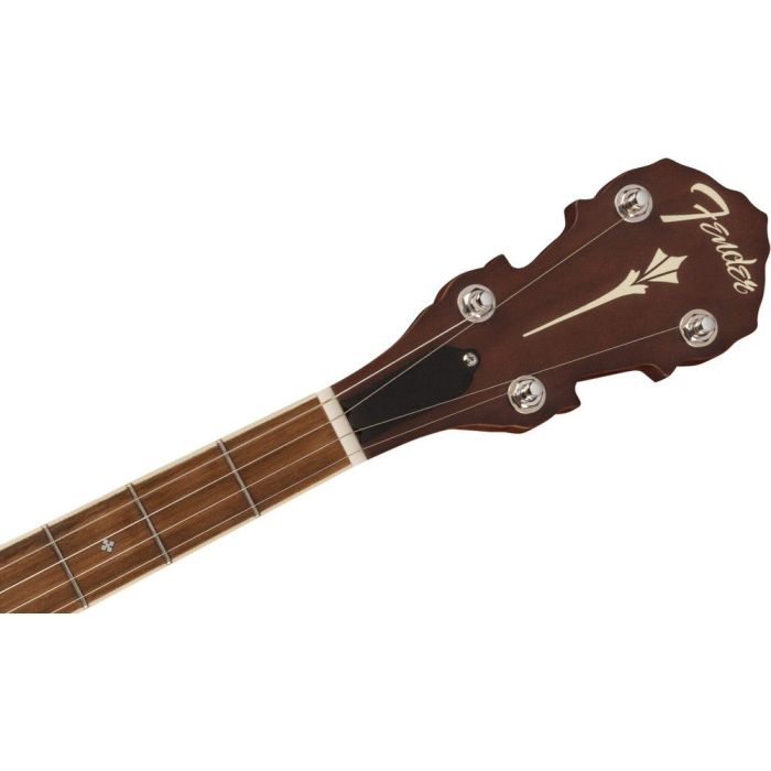 Fender Pb 180e Banjo WFB Natural, headstock front view